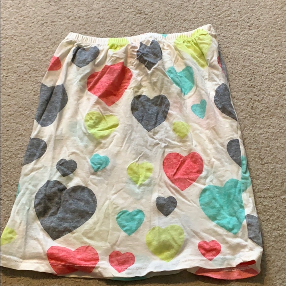 Heritage 1981 heart print strapless top